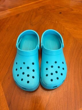 CROCS Classic Clog in Bright Turquoise